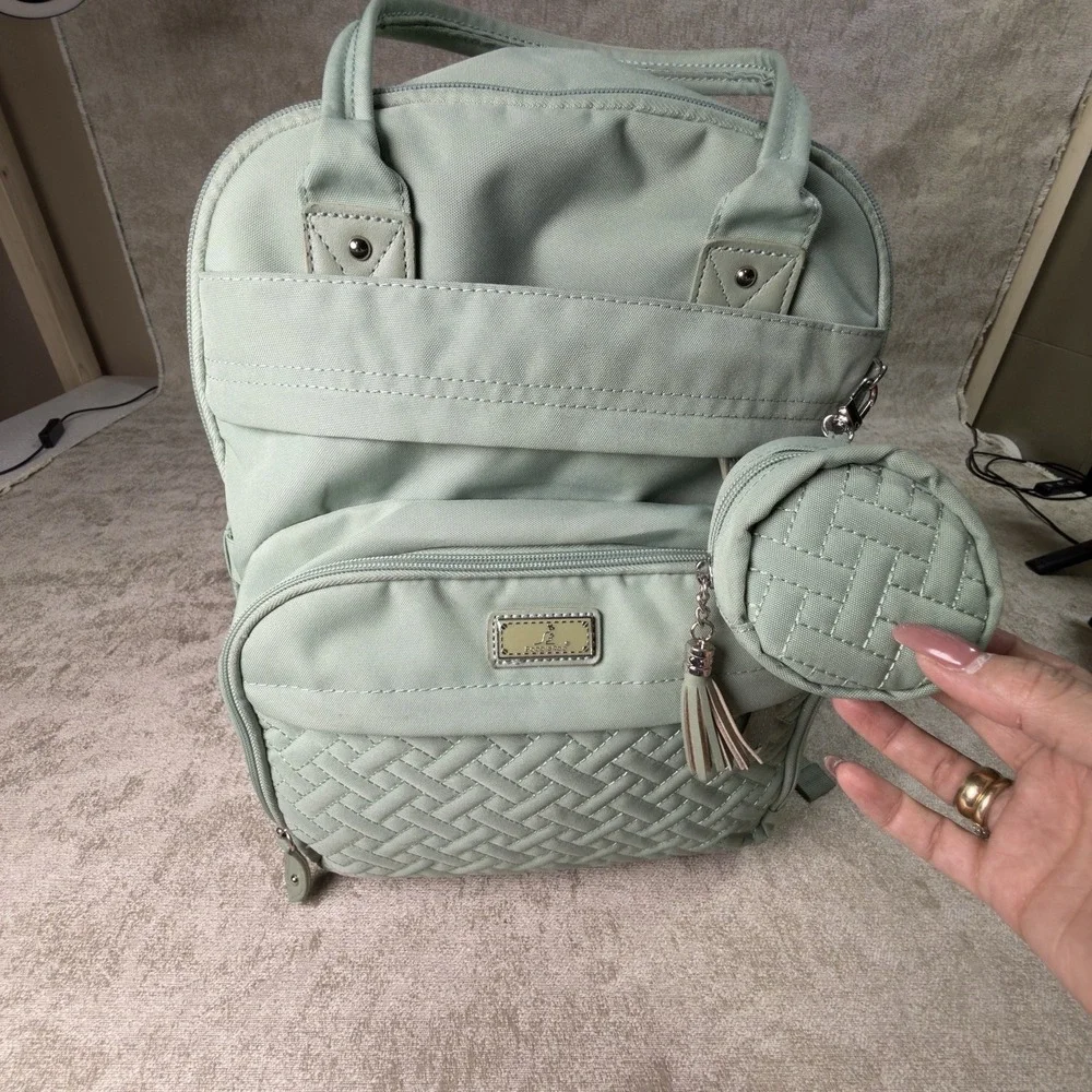 Bobbleroo Diaper Bag Backpack Baby Changing Pad Water Resistant Padded Straps